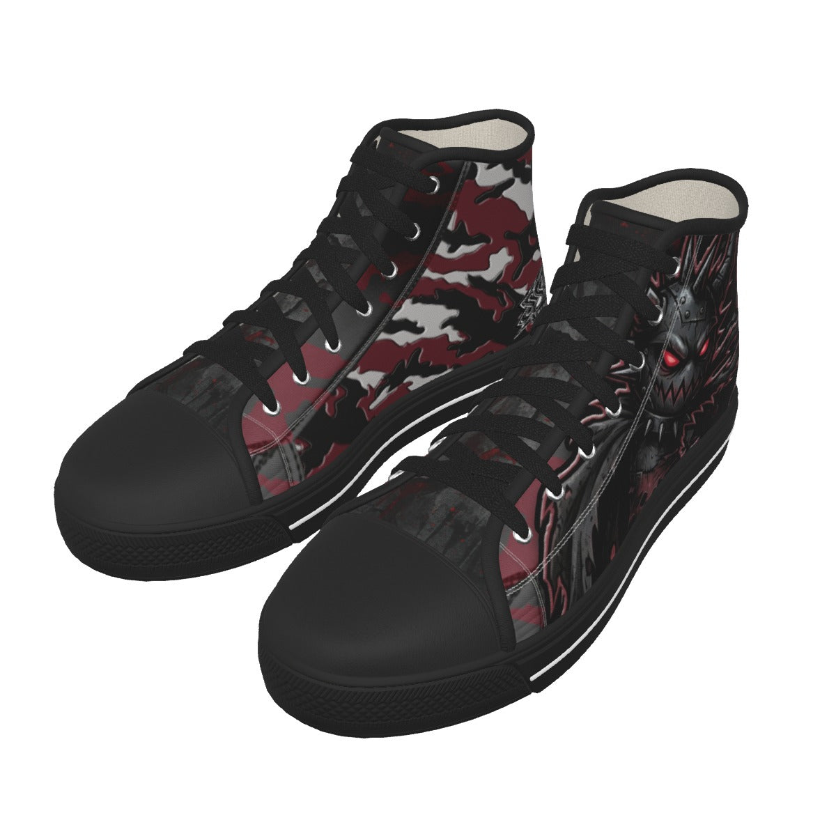 Super Freak - Men's Black Sole Canvas Shoes