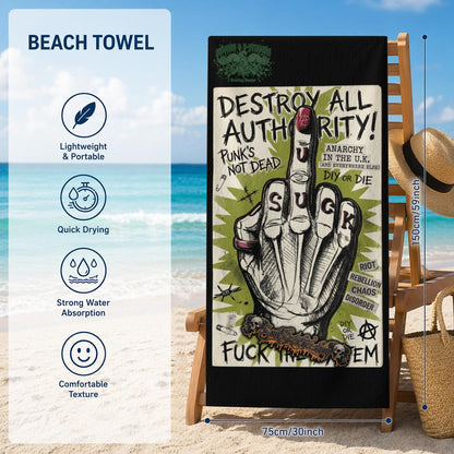 Puck the Fublic - The Anti Beach Towel