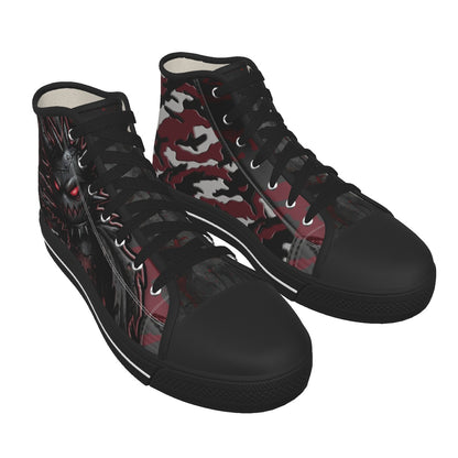 Super Freak - Men's Black Sole Canvas Shoes